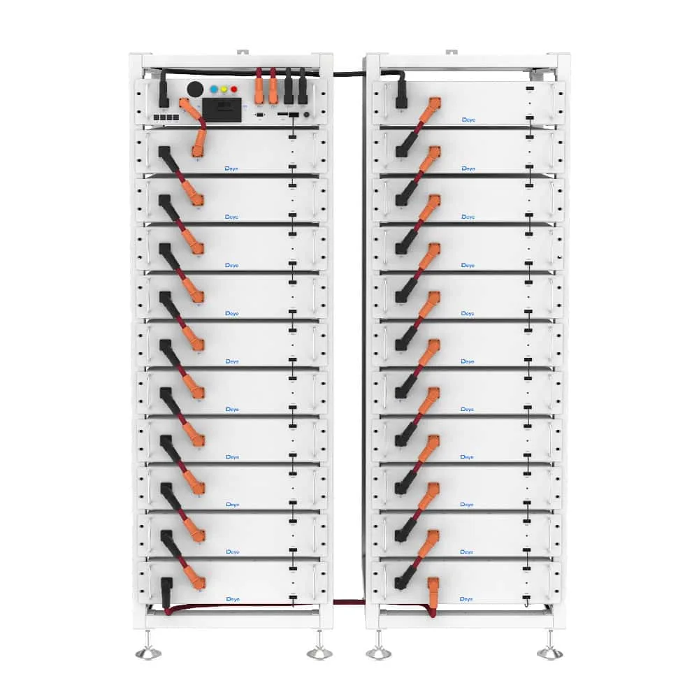 Deye BOS-A battery system with two racks